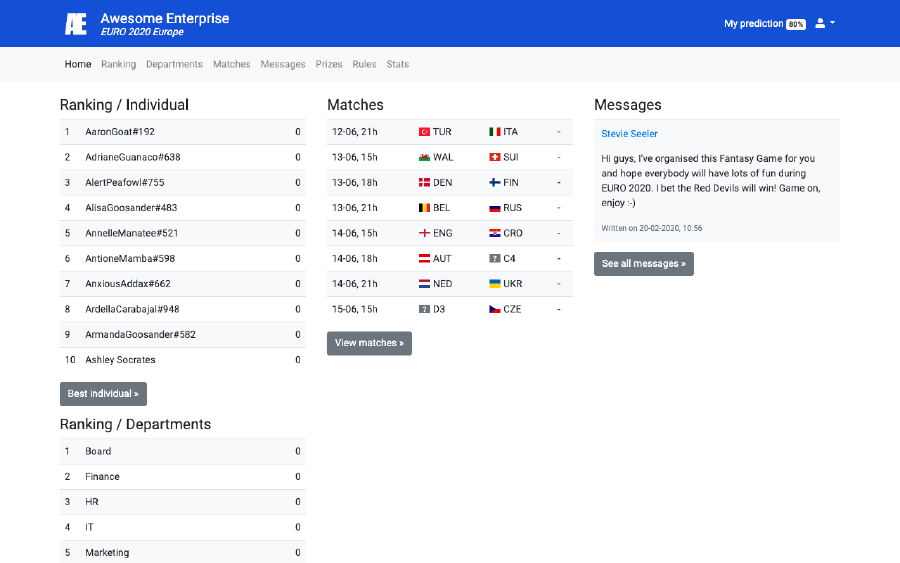 Software de marca blanca - Copa Mundial 2026